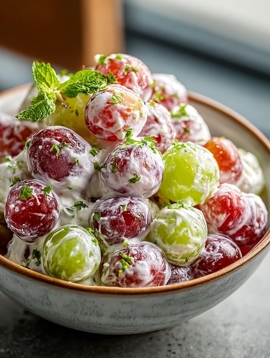 Creamy Grape Salad