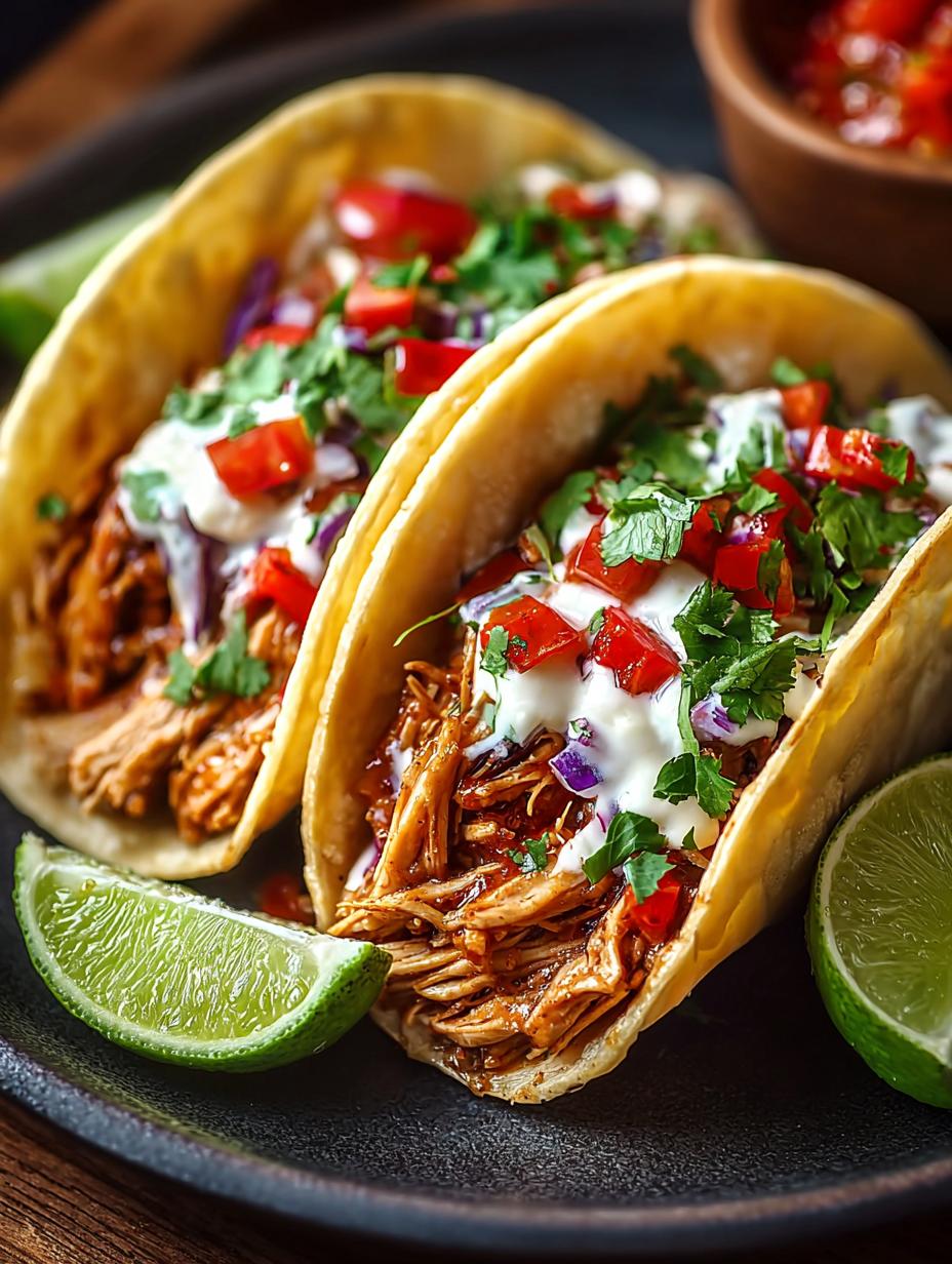 Crock Pot Chicken Tacos: 5 Simple Steps to Flavorful Bliss - Crock Pot Chicken Tacos - additional detail
