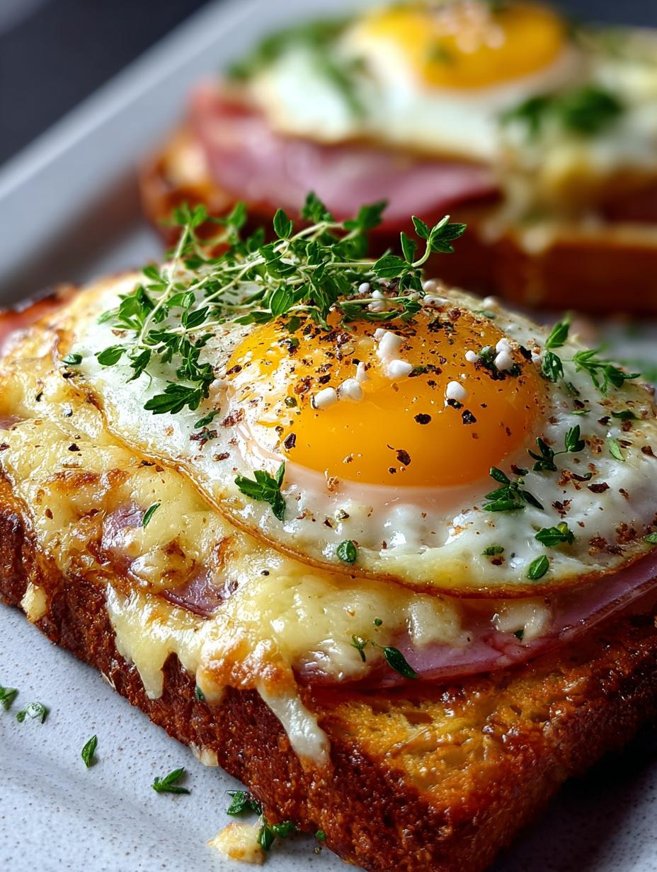 Croque Madame Toast Ham: 7 Steps to Gourmet Delight - Croque Madame Toast Ham - main visual representation