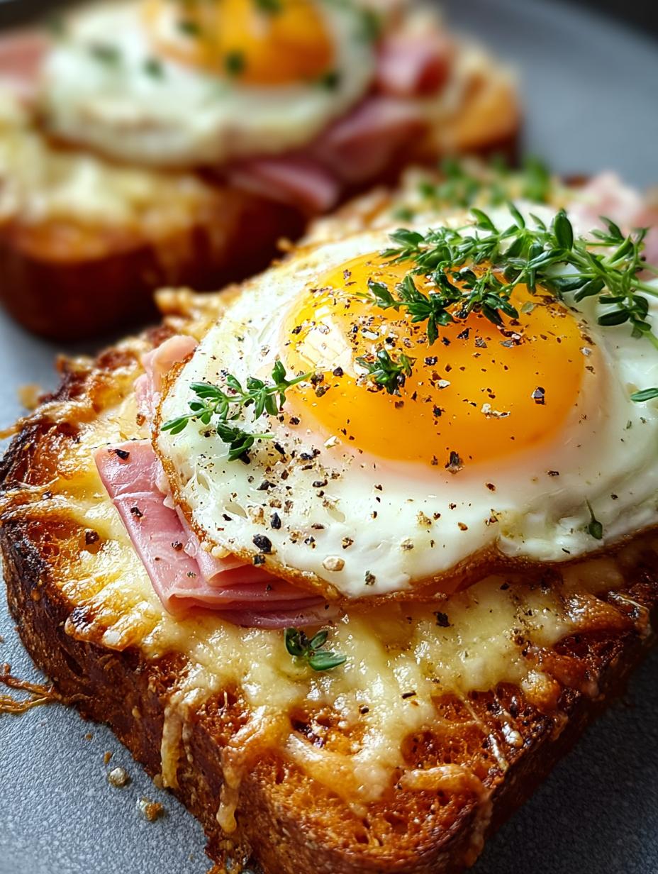 Croque Madame Toast Ham: 7 Steps to Gourmet Delight - Croque Madame Toast Ham - additional detail