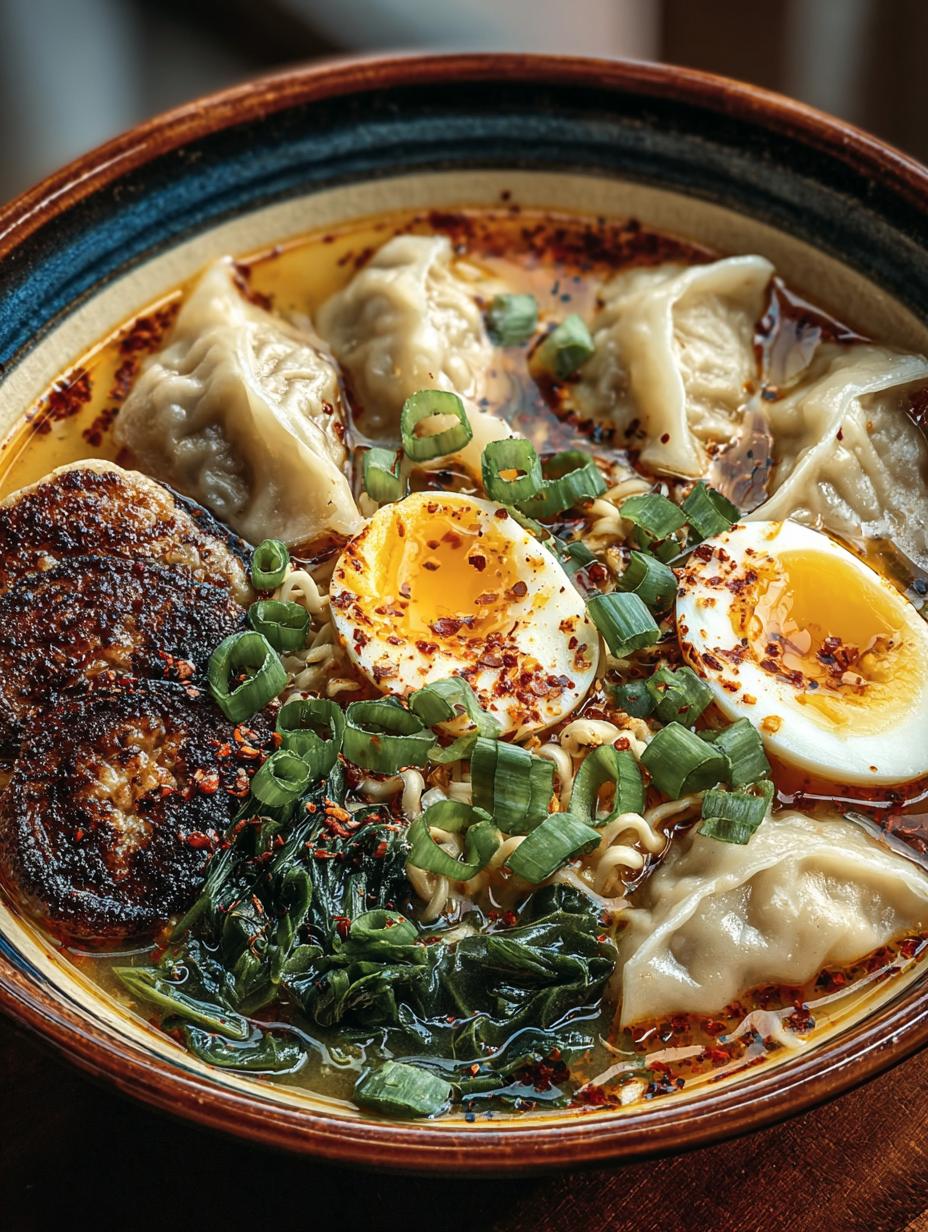Dumpling Ramen Bowl Soup: 5 Steps to Comforting Flavor - Dumpling Ramen Bowl Soup - additional detail