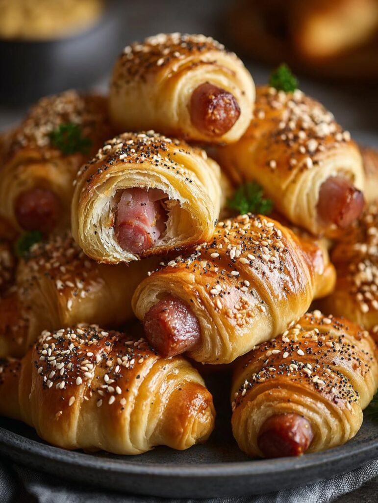 Everything Bagel Pigs Blanket