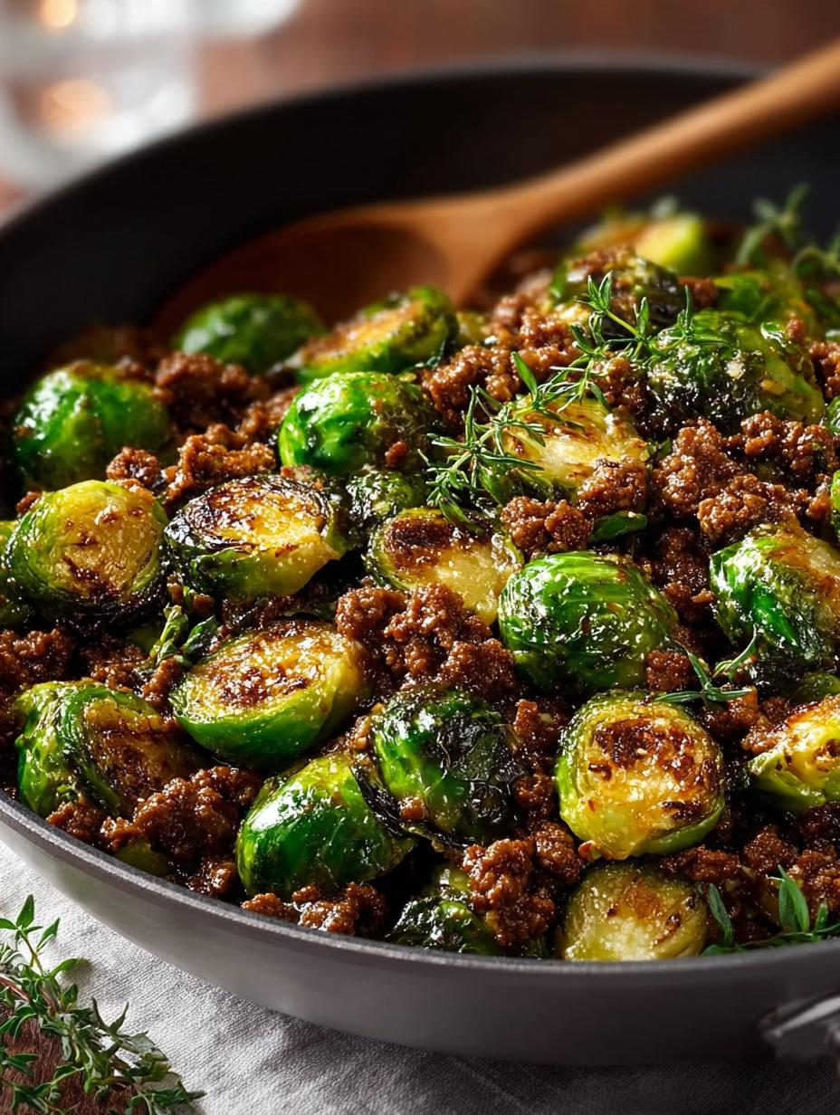 Ground Beef Brussels Sprouts: 5 Irresistible Recipes - Ground Beef Brussels Sprouts - additional detail