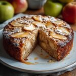 Healthy Oatmeal Apple Cake