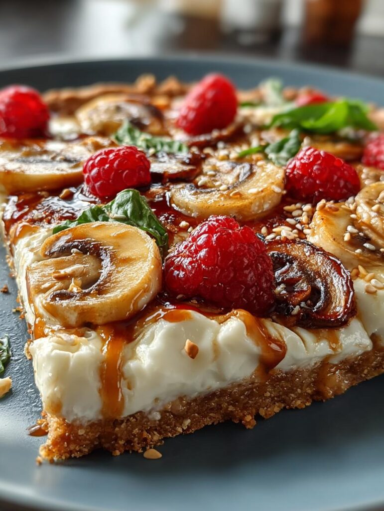 High Protein Breakfast Pizza