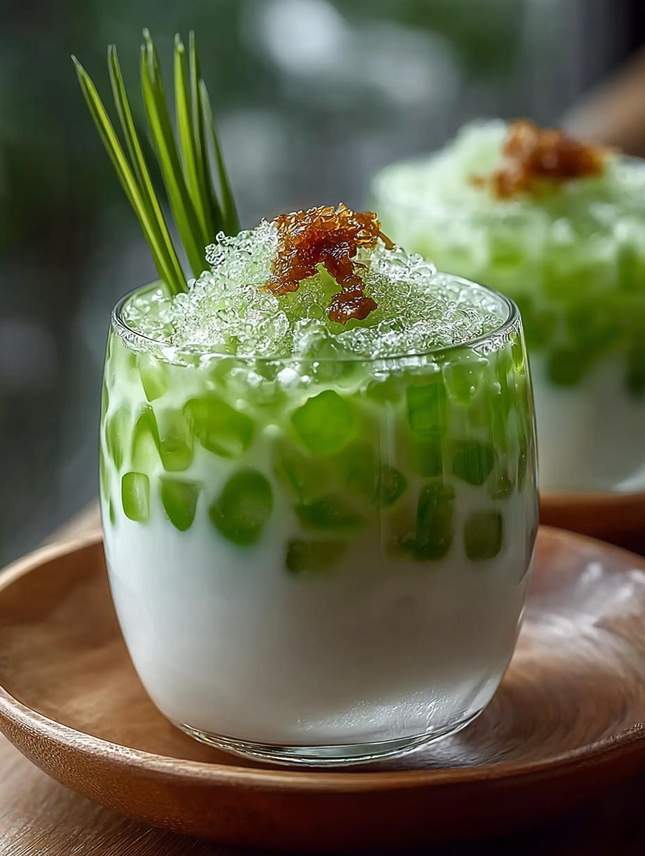 Ice Cendol Indonesian Traditional