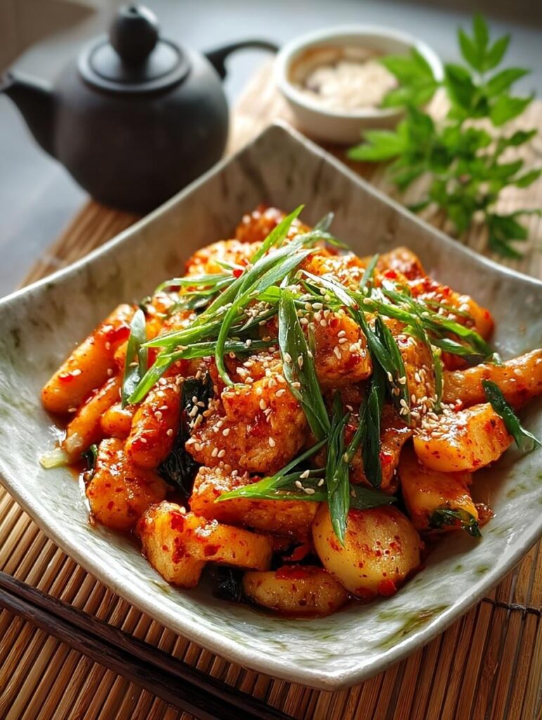 Korean Fish Cake Stir