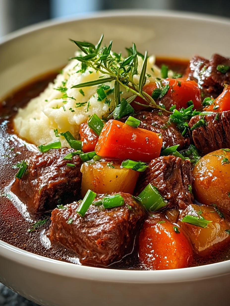 Lightened Irish Beef Stew: A Healthy Comfort Classic - Lightened Irish Beef Stew - additional detail