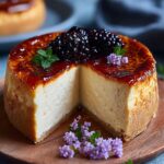 London Fog Basque Cheesecake