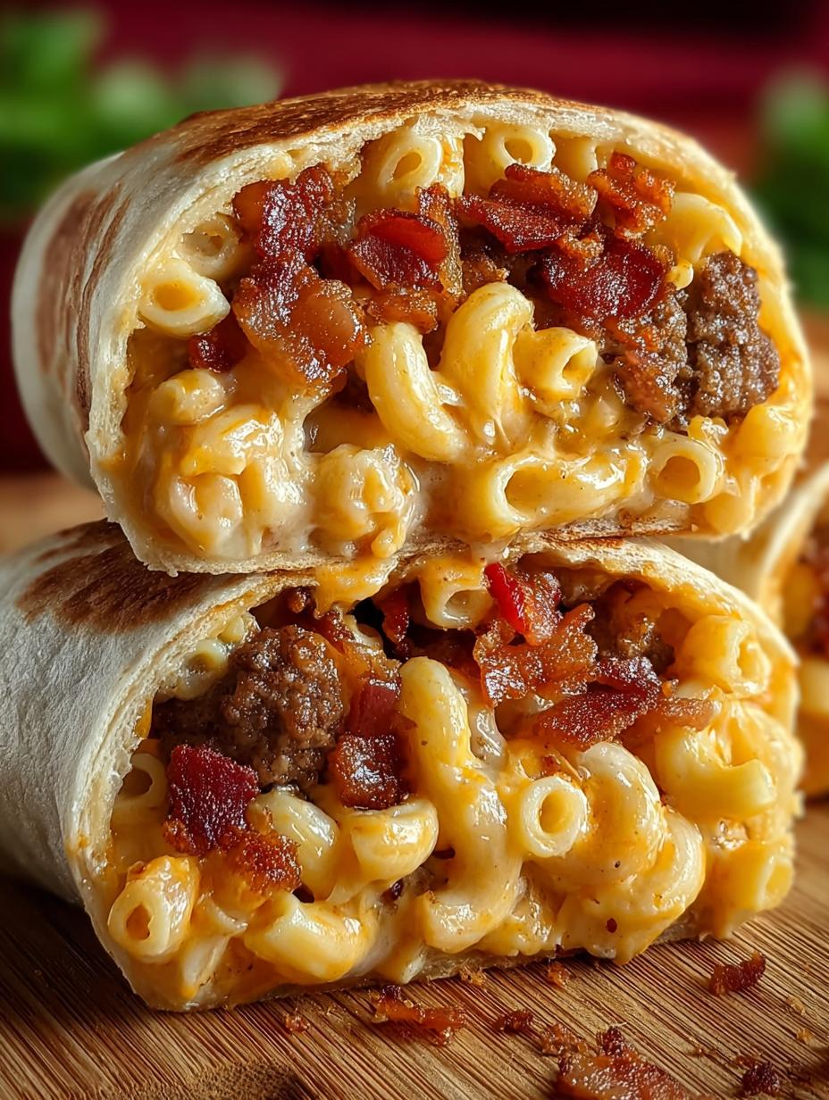 Mac Cheese Bacon Burger Rolls: 5 Irresistible Variations - Mac Cheese Bacon Burger - main visual representation