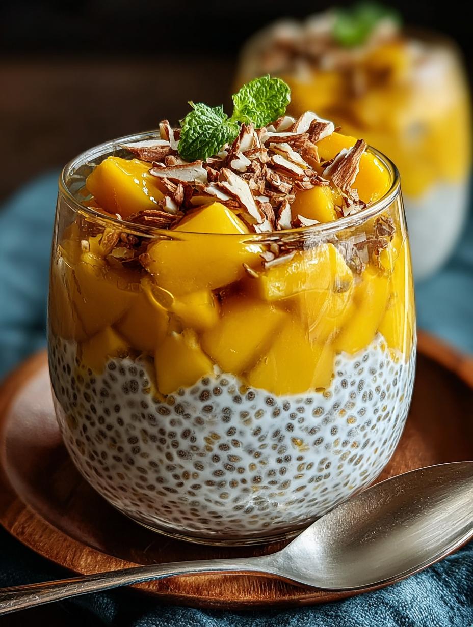 Delicious Mango Chia Overnight Oats Recipe to Savor - Mango Chia Overnight Oats - main visual representation