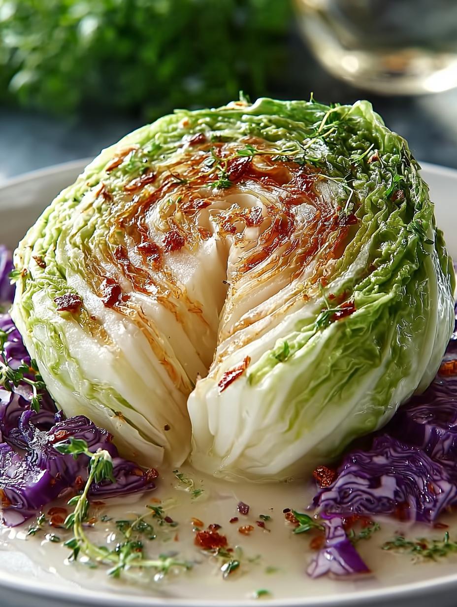Marry Melting Cabbage with Creamy Tuscan Bliss - Marry Melting Cabbage with - main visual representation