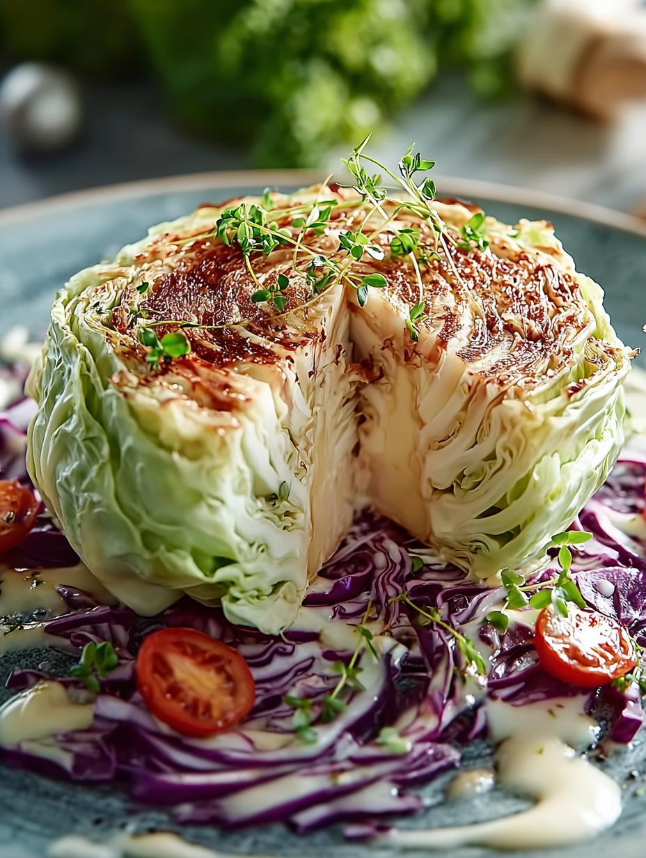 Marry Melting Cabbage with Creamy Tuscan Bliss - Marry Melting Cabbage with - additional detail