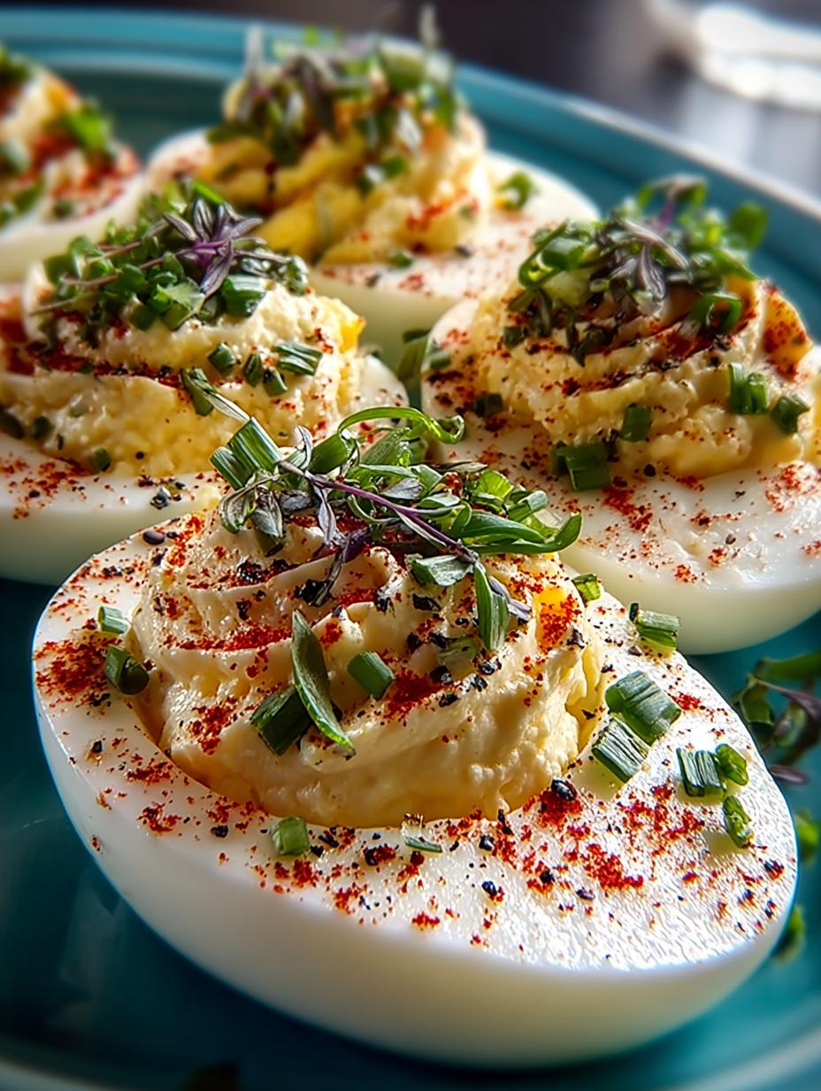Million Dollar Deviled Eggs