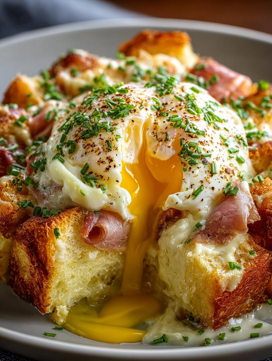 Overnight Eggs Benedict Casserole: 5 Steps to Brunch Bliss - Overnight Eggs Benedict Casserole - main visual representation