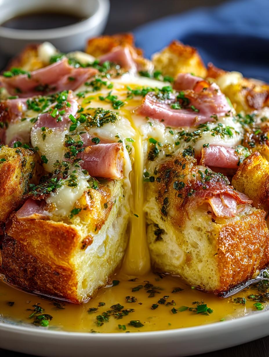 Overnight Eggs Benedict Casserole