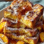 Peach Cobbler French Toast