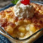 Pineapple Cream Cheese Cobbler