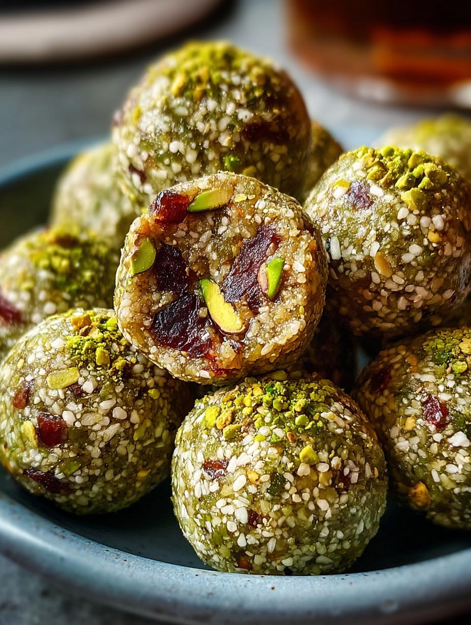Pistachio Date Energy Balls: 5 Reasons to Love Them - Pistachio Date Energy Balls - main visual representation
