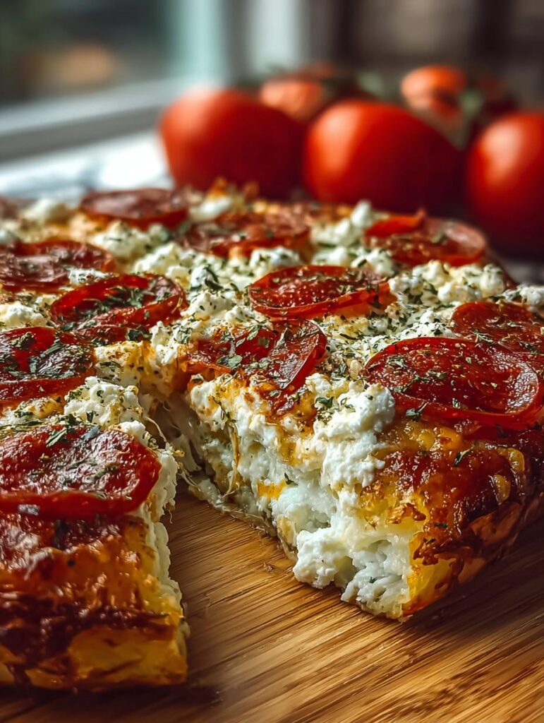 Pizza Style Cottage Cheese