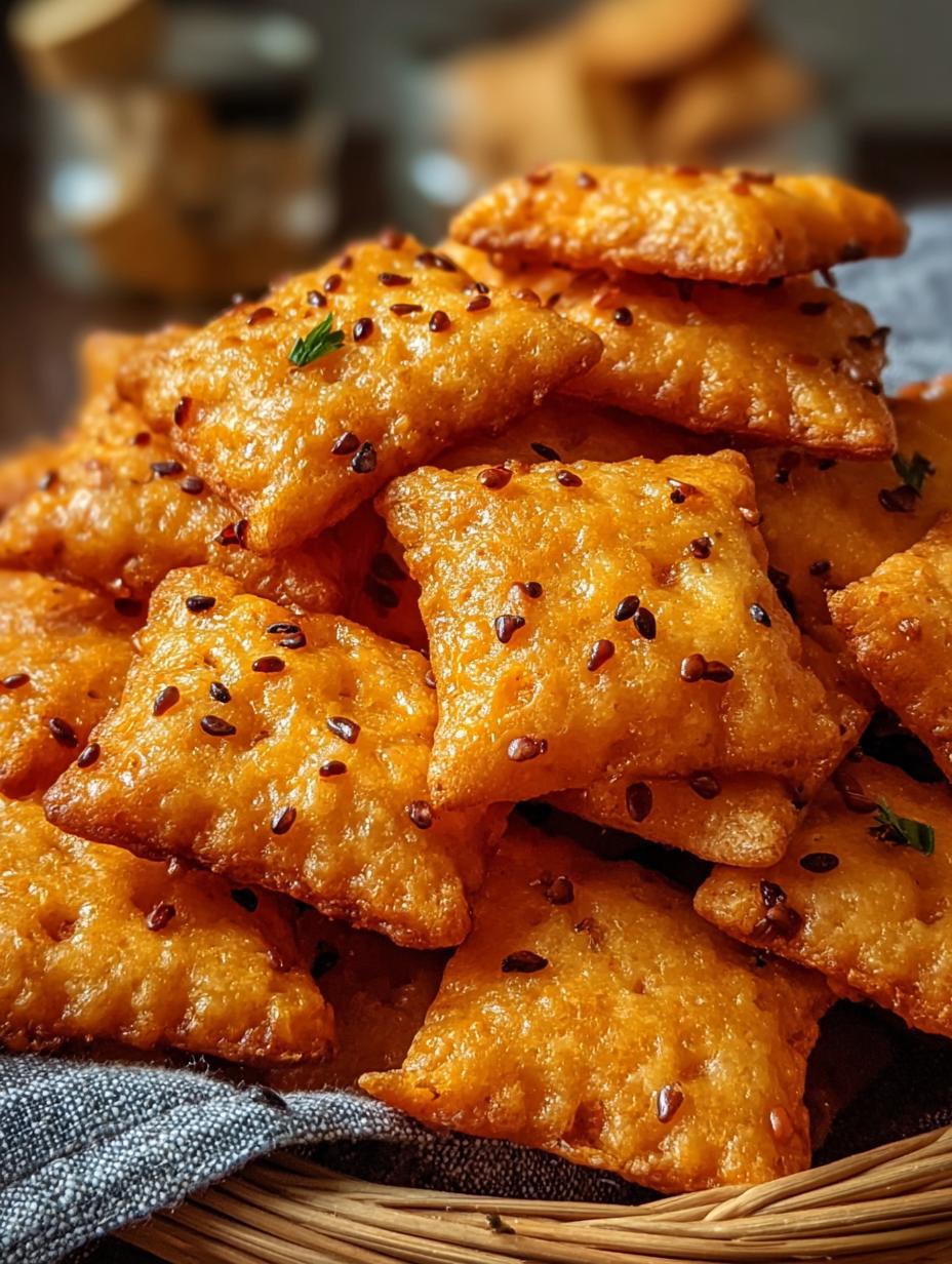 Sourdough Cheez Its Snack