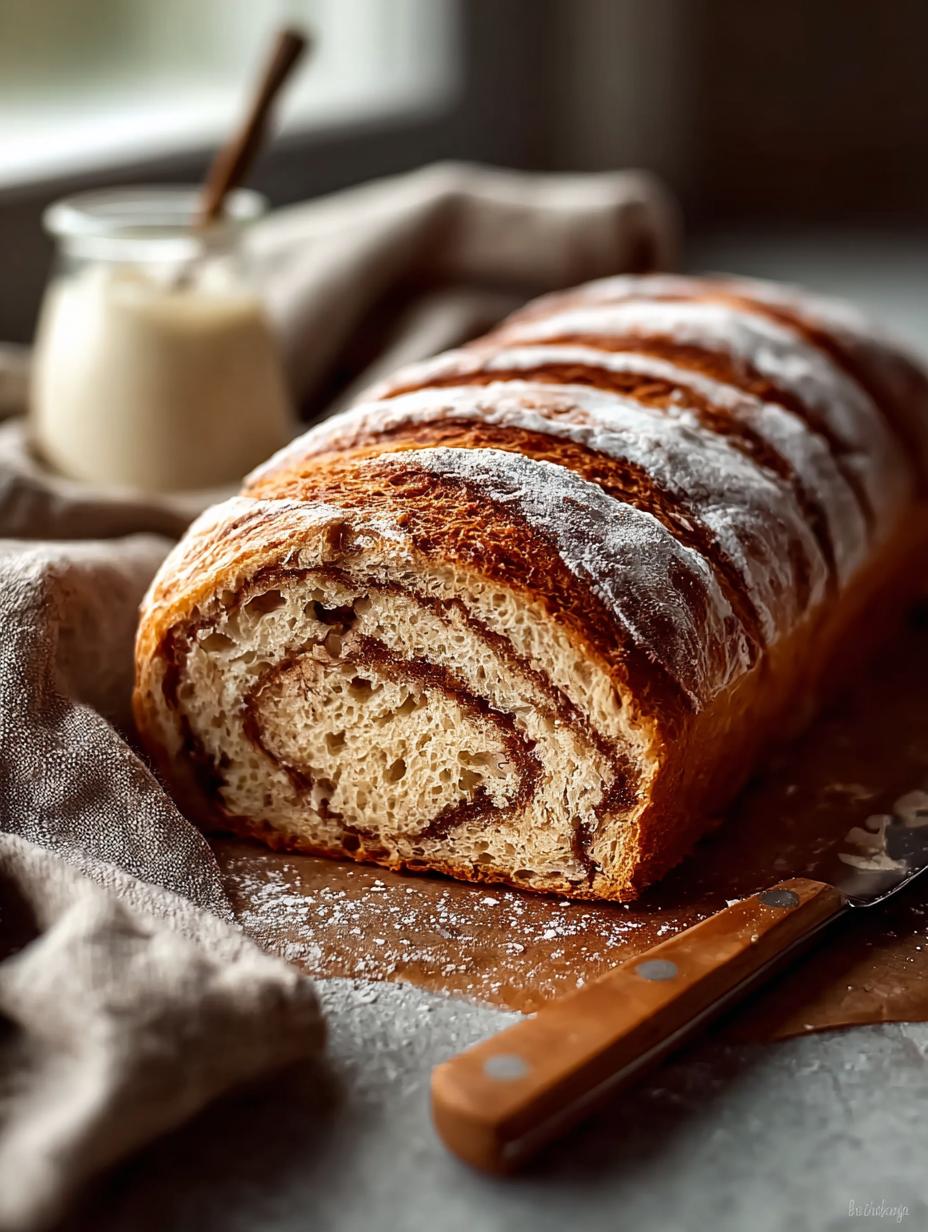 Sourdough Discard Cinnamon Bread